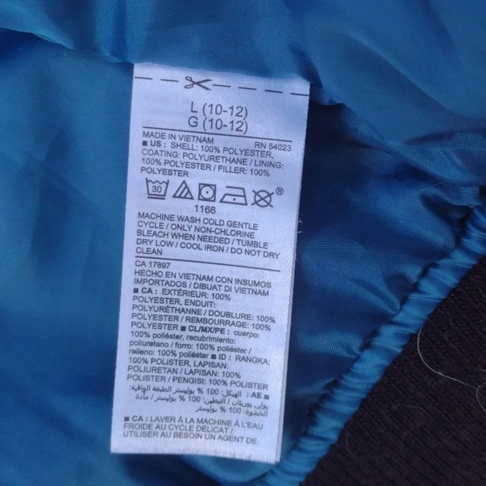 Old Navy Black Bomber Jacket Youth Large (10-12)